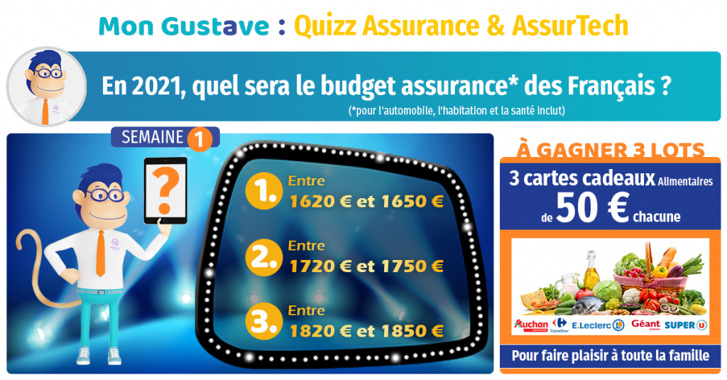 Mon gustave: Quizz Assurance & AssurTech (semaine 4)