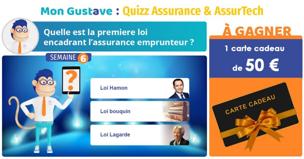 Mon gustave: Quizz Assurance & AssurTech (semaine 6)