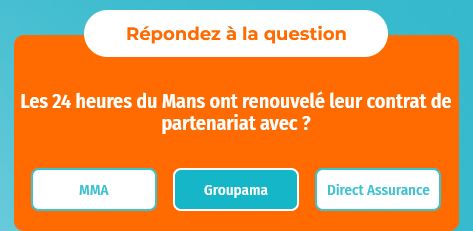 Pour rappel, il fallait répondre correctement à la question suivante :