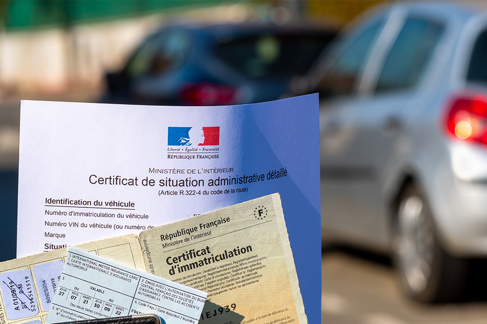 certificat de non gage