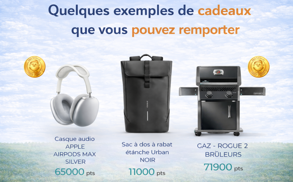 Exemples de cadeaux Mon Gustave Avantages 