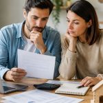 Couple cherchant à sécuriser son crédit immobilier face aux imprévus de la vie