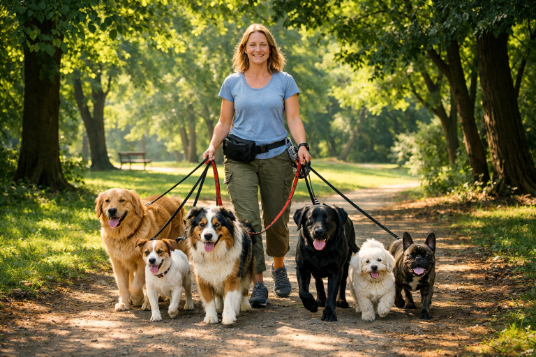 Promener son chien par forte chaleur
