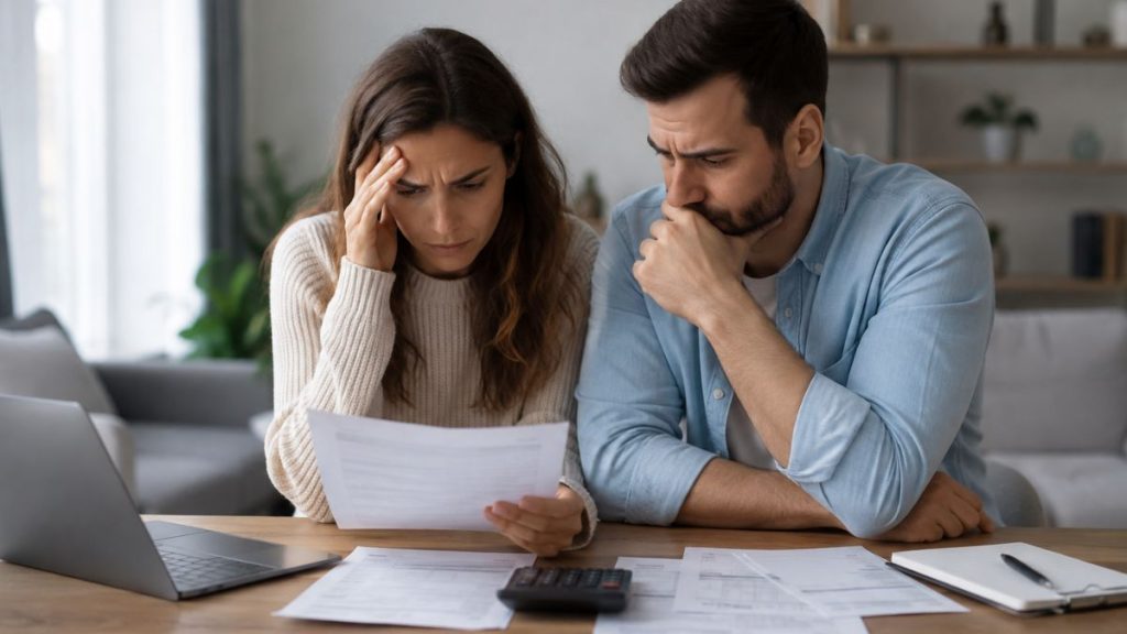 Stress financier autour des factures