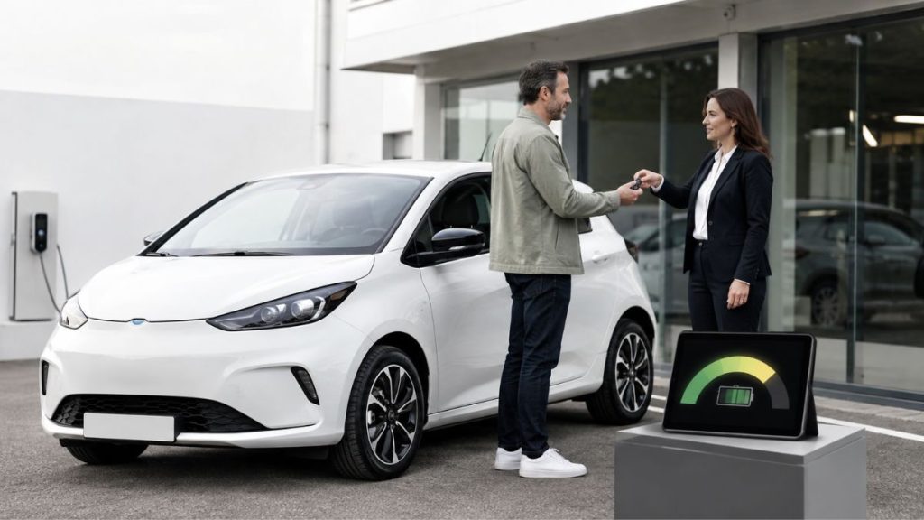 Achat d’une voiture électrique d’occasion auprès d’un professionnel