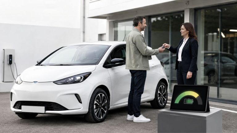 Achat d’une voiture électrique d’occasion auprès d’un professionnel